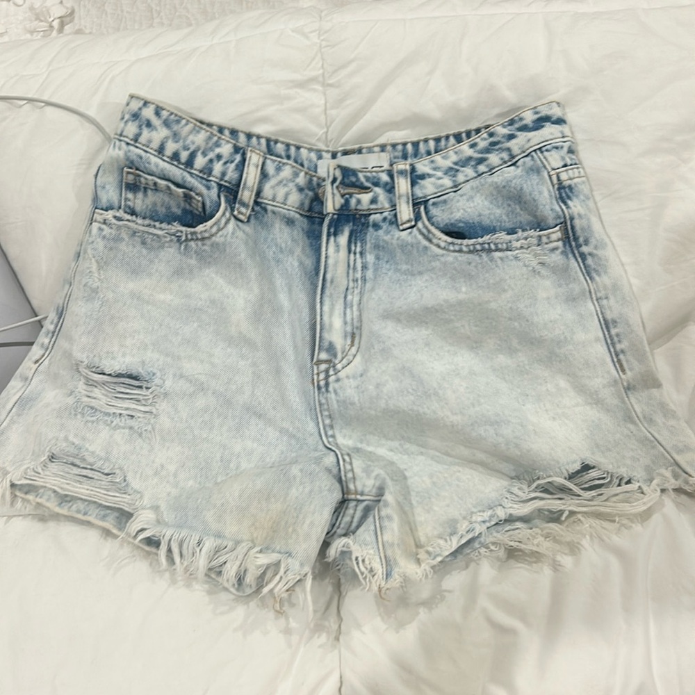 Vervet denim shorts